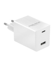 Delock USB Ladegerät Type-C PD 3.0 und Typ-A mit 48 W Digital/Daten (41448)