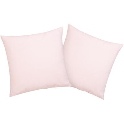 Kissenbezüge OTTO HOME "Luisa", rosa, B:80cm L:80cm, Renforcé, Renforcé, Kissenbezüge, aus 100% Baumwolle, mit Reißverschluss, atmungsaktiv, uni
