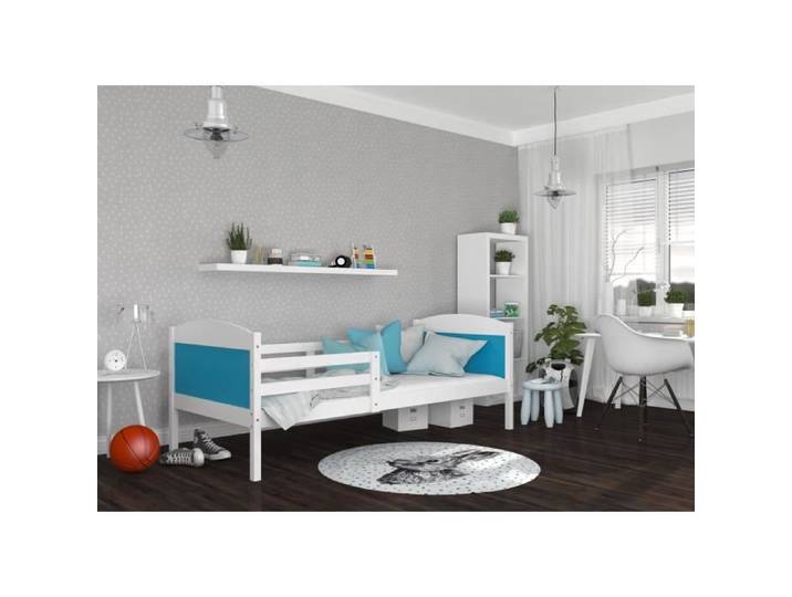 Lit Enfant Mati 90x190 Blanc - bleu