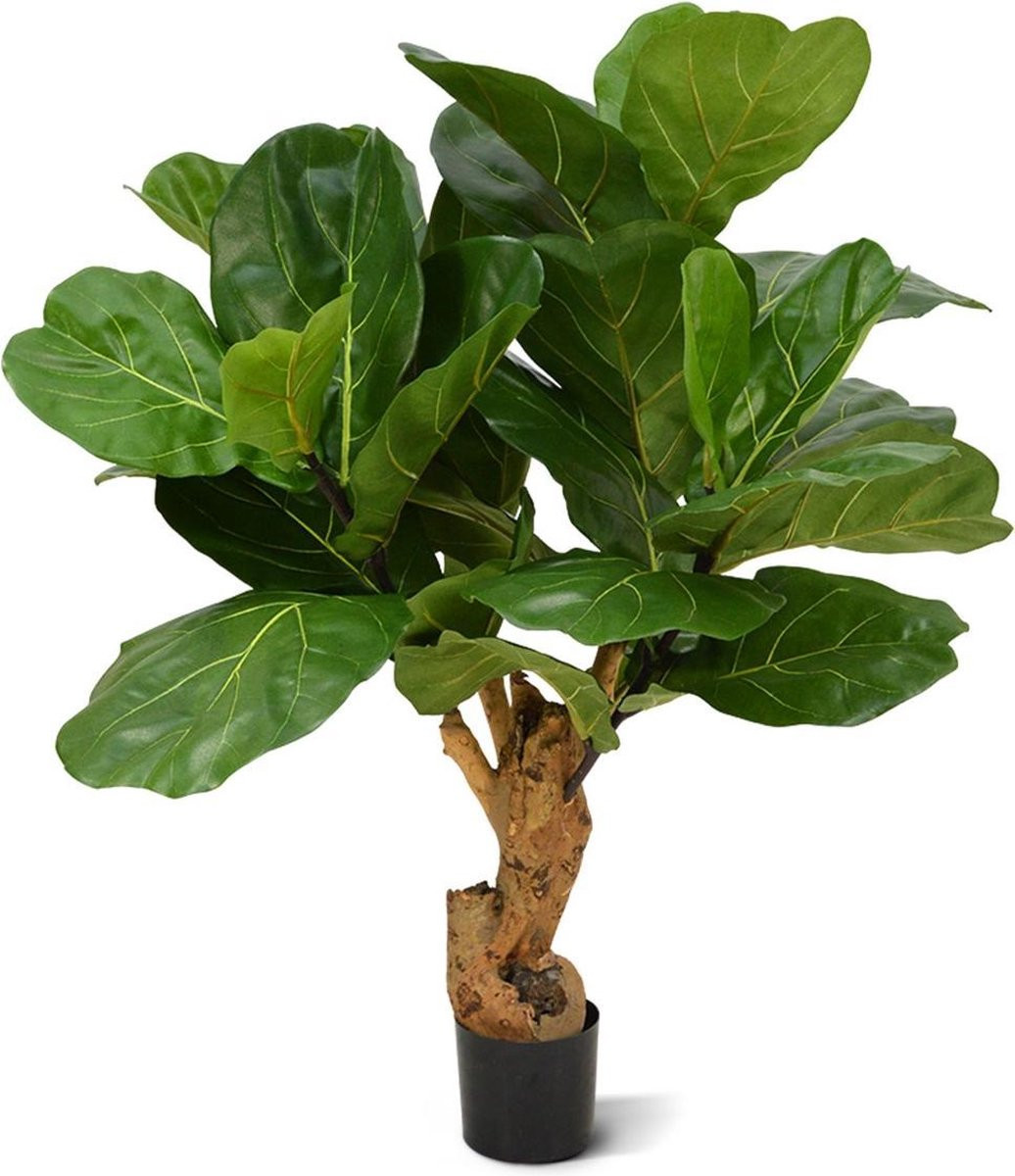 Maxifleur Lyrata deluxe kunstplant op stam, 95 cm