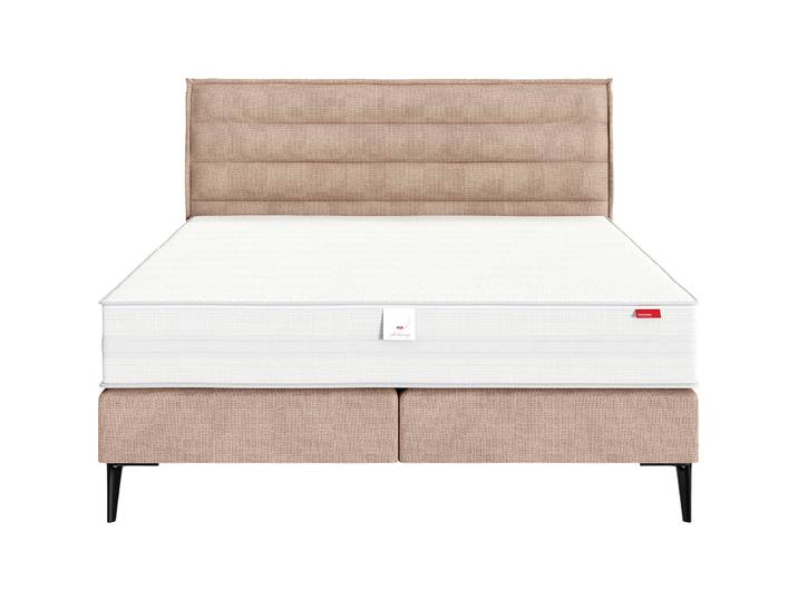 Boxspringbett Cloud pink Stoff 160 x 200 cm - Möbel Konfigurator: Traummöbel individuell zusammenstellen