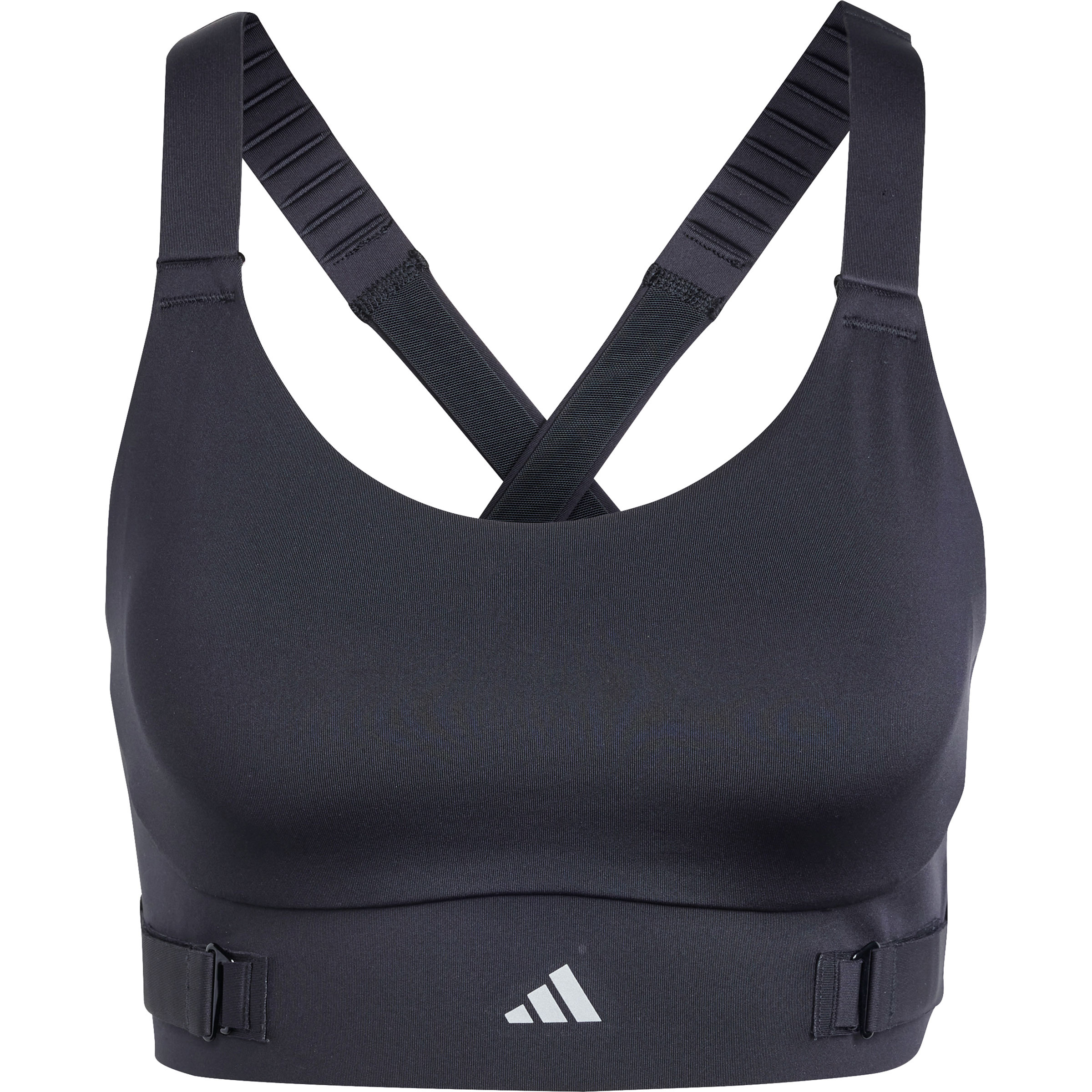 adidas Fastimpact Luxe HS Sport BH Damen Sport-BHs schwarz Größe S Laufen Elastisch