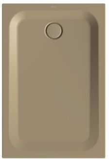 Bette BetteUltra Duschwanne 1680-417 120x80x3,5cm, hazel