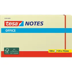 TESA 57655 - Klebezettel, 125 x 75mm, 100 Blatt