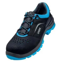 Uvex, Sicherheitsschuhe, Halbschuh gelocht 9554 schwarz PU/PU (S1, 36)