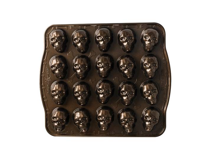 Nordic Ware Moule Nordic Ware Skull Bites Bronze