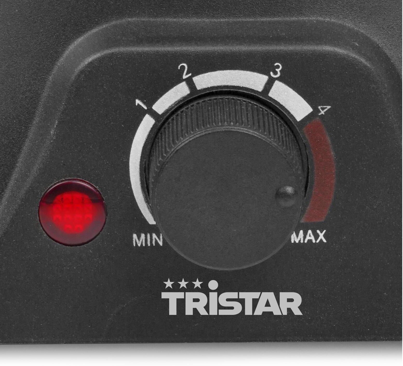 TRISTAR Elektro-Fondue "Tristar Fleischfondue-Set FO-1109", grau (schwarz, edelstahlfarben), Fondues, Elektro-Fondue schwarz, edelstahlfarben Einheitsgröße