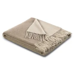 Plaid natur-sand (BL 130x170 cm) - bunt - BL 130x170 cm