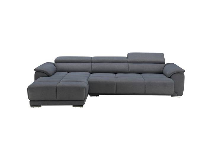 Ecksofa mit Relaxfunktion Captain Grau 182x294 cm