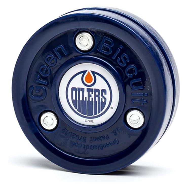 Green Biscuit Trainingspuck - NHL (Edmonton Oilers) (Green Biscuit)