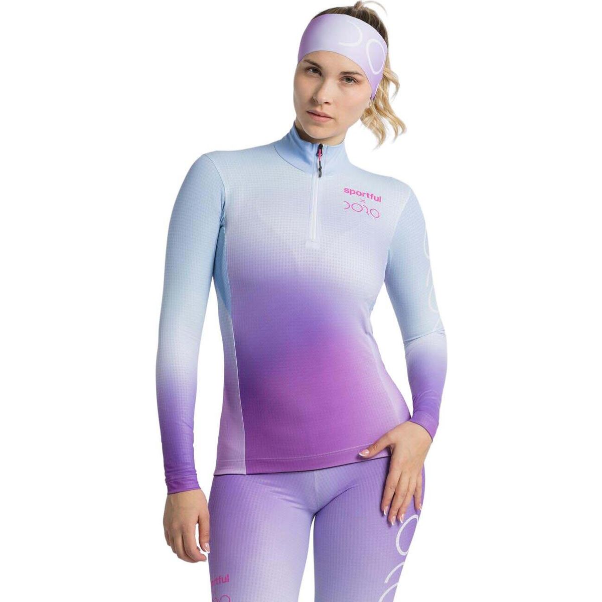 Sportful Doro Apex Jersey shaded pink/azure (577) L 0426561-577-L