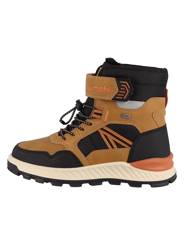 Lurchi Boots "Dimer" in Hellbraun/ Schwarz - 31