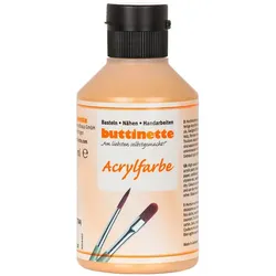 buttinette Acrylfarbe in verschiedenen Farbtönen, 250 ml