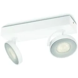 Philips myLiving LED Spot Clockwork 2-flammmig in Weiß
