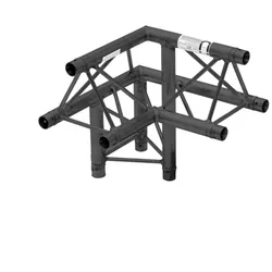 ALUTRUSS DECOLOCK DQ3-SPAL32 3-Weg Ecke 90° sw