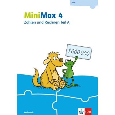 MiniMax 4. Themenheft Zahlen und Rechnen A - Verbrauchsmaterial Klasse 4, Geheftet von , Klett Schulbuchverlag, 978-3-12-280681-1