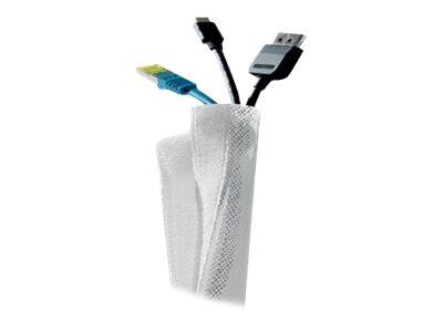Hagor KSK-Rolle 50 Meter Weiß - 35-85mm Kabelsocken Klettverschluss 8846