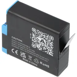 AccuCell Akku passend für GoPro Hero 8 Black und Hero 5, 6, 7 (Kamera Akku), Kamera Stromversorgung, Schwarz