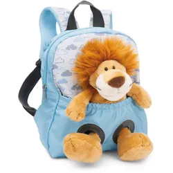 NICI Rucksack mit Plüschtier 21x26cm Löwe 25cm