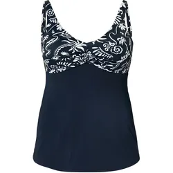 Tchibo - Tankini-Top - Damen - Gr. 52 - dunkelblau/print