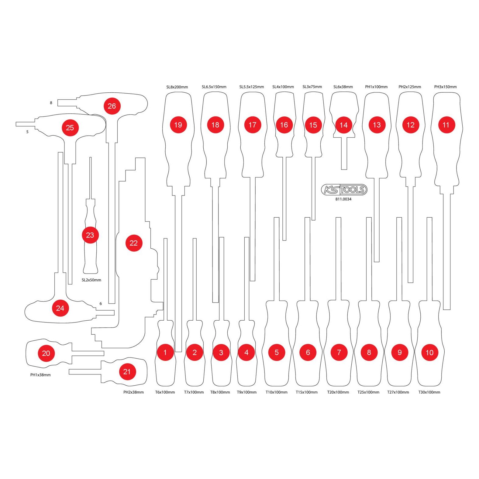 KS Tools 811.0034-97 (811.0034-97)