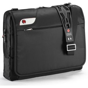 i-stay Laptoptasche Messenger is0103, schwarz, wasserabweisend, Nylon, bis 15,6 Zoll