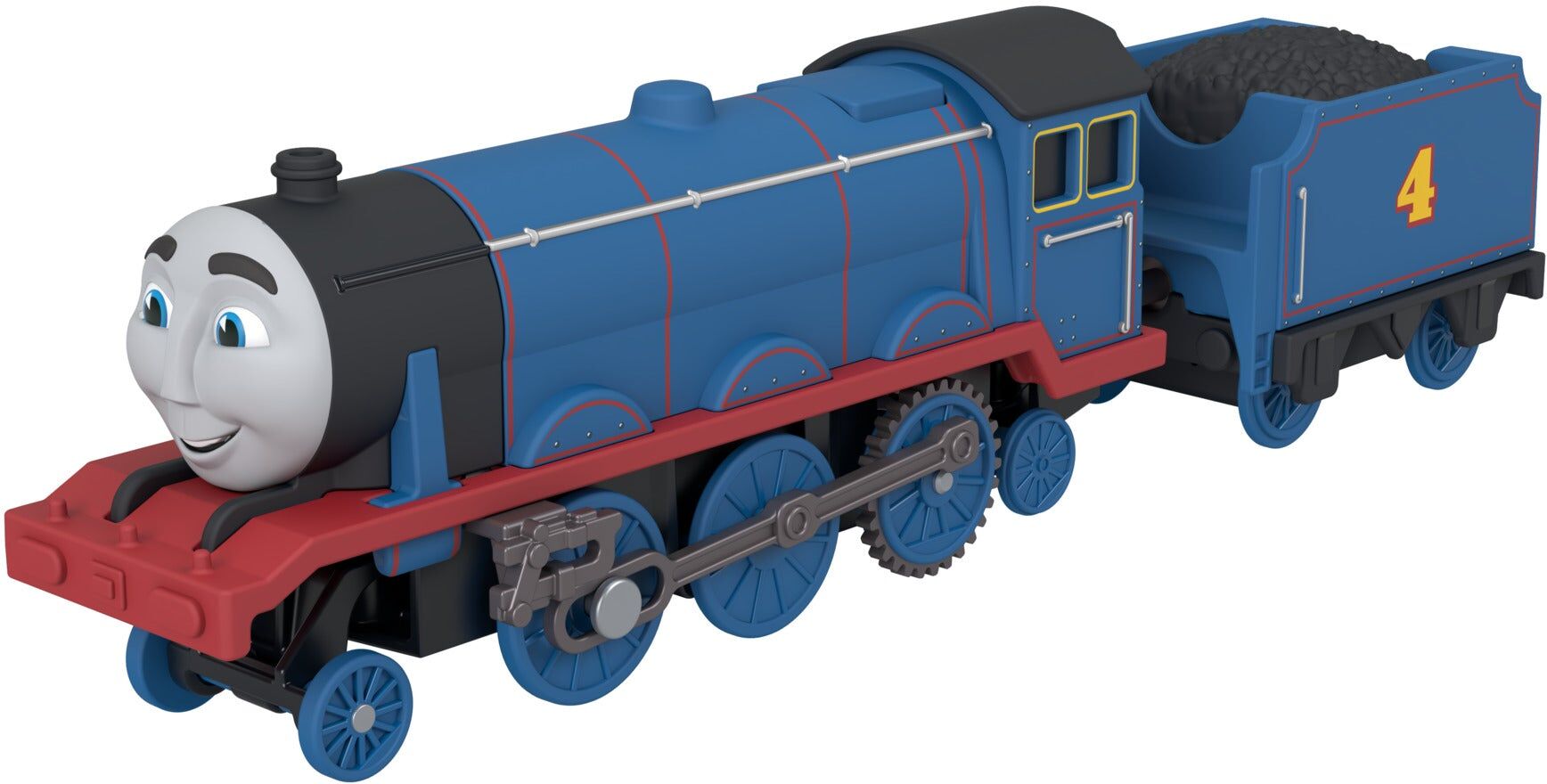 Mattel Thomas & Friends Motorized Gordon Engine with Tender for Preschoolers - Battery-Powered Toy Train - Ages 3 and Up