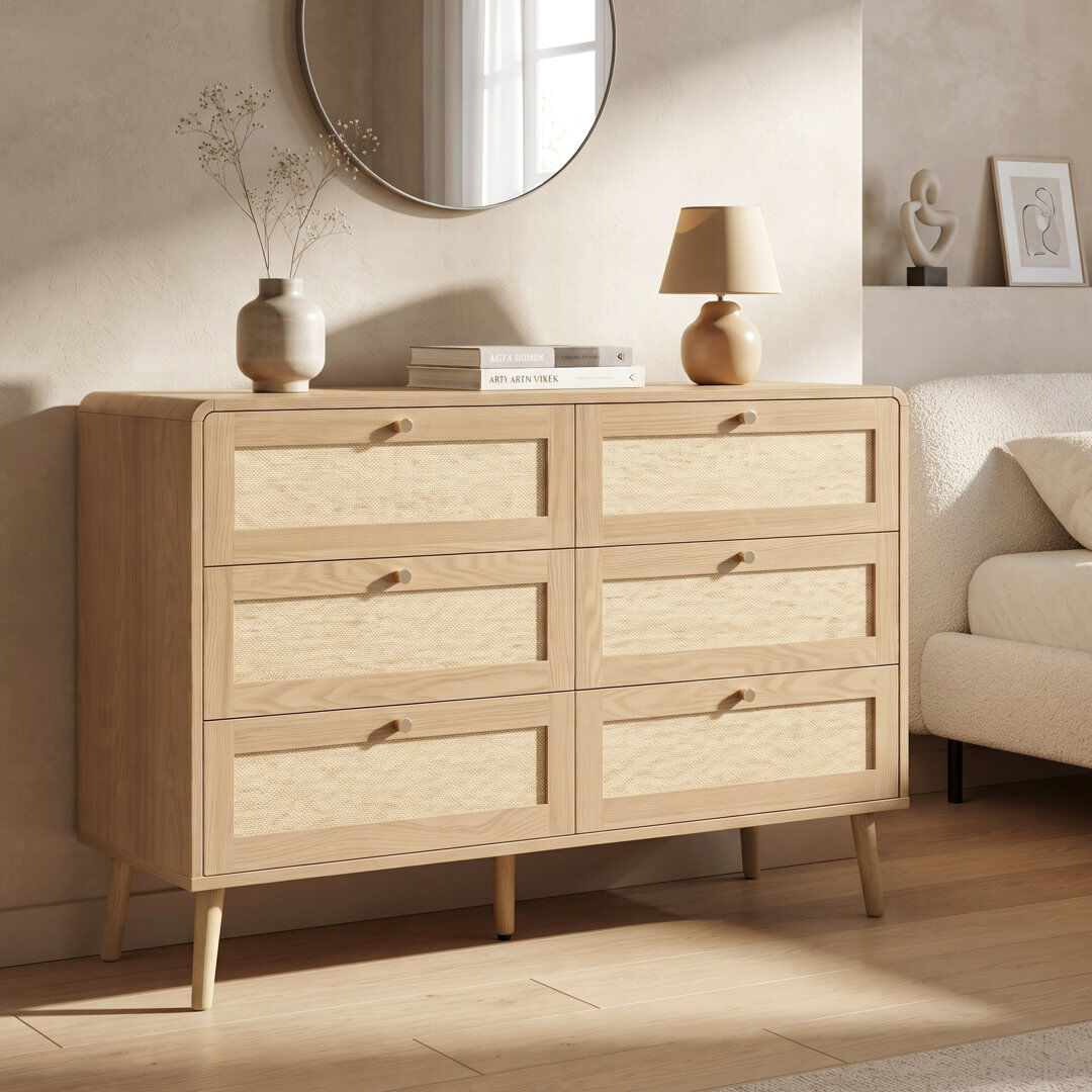 World Menagerie MDF Rectangle Accent Chest Brown 80cm H X 120cm W X 40cm D