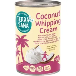 Terrasana Kokos Schlagcreme 30% Fett vegan bio