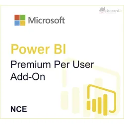 Power BI Premium Per User Add-On (NCE)