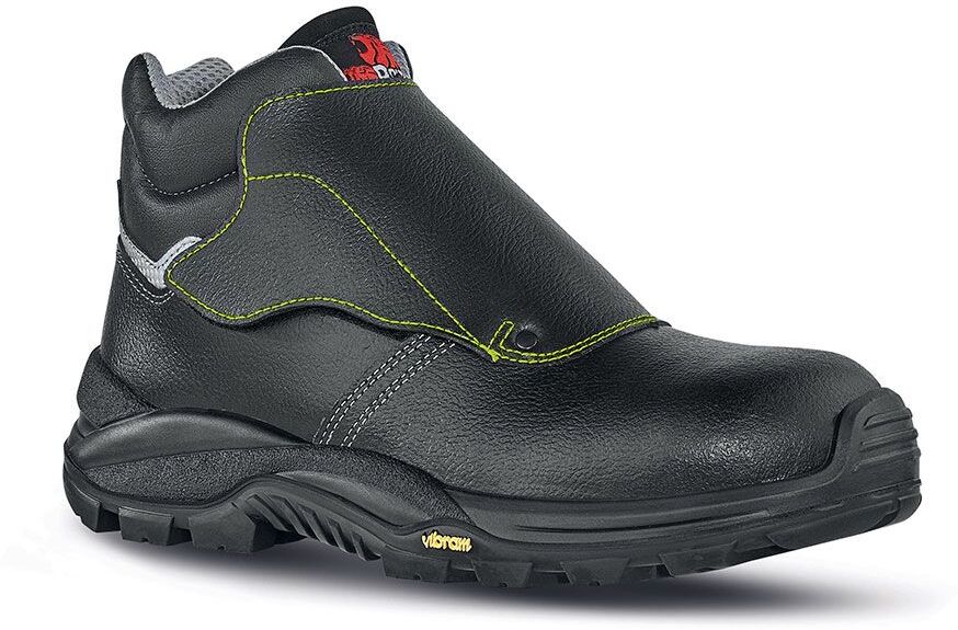 Sicherheitsschuh U-POWER "Bulls" Gr. 44, schwarz, 44, Obermaterial: 100% Rindsleder Leather cow., Schuhe, Sicherheitsschuh