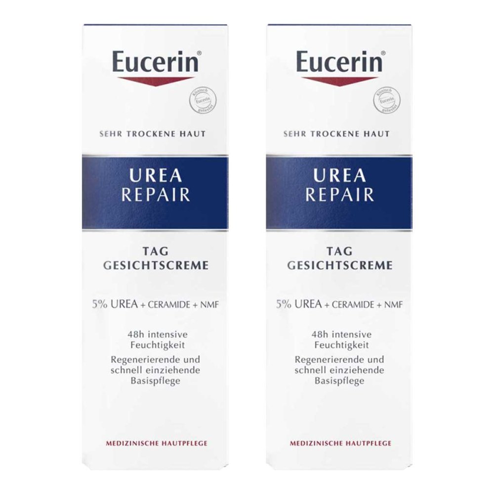 Beiersdorf AG Eucerin Eucerin UreaRepair Tag Gesichtscreme – Gegen trockene Haut 08104754