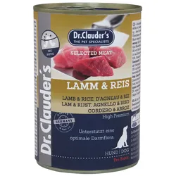 Dr. Clauder Selected Meat Lamm & Reis 6x400 g