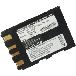 AGI Akku kompatibel mit JVC GR-D20 GR-D22 GR-D53 GR-D93 GR-D225, Kamera Stromversorgung, Schwarz