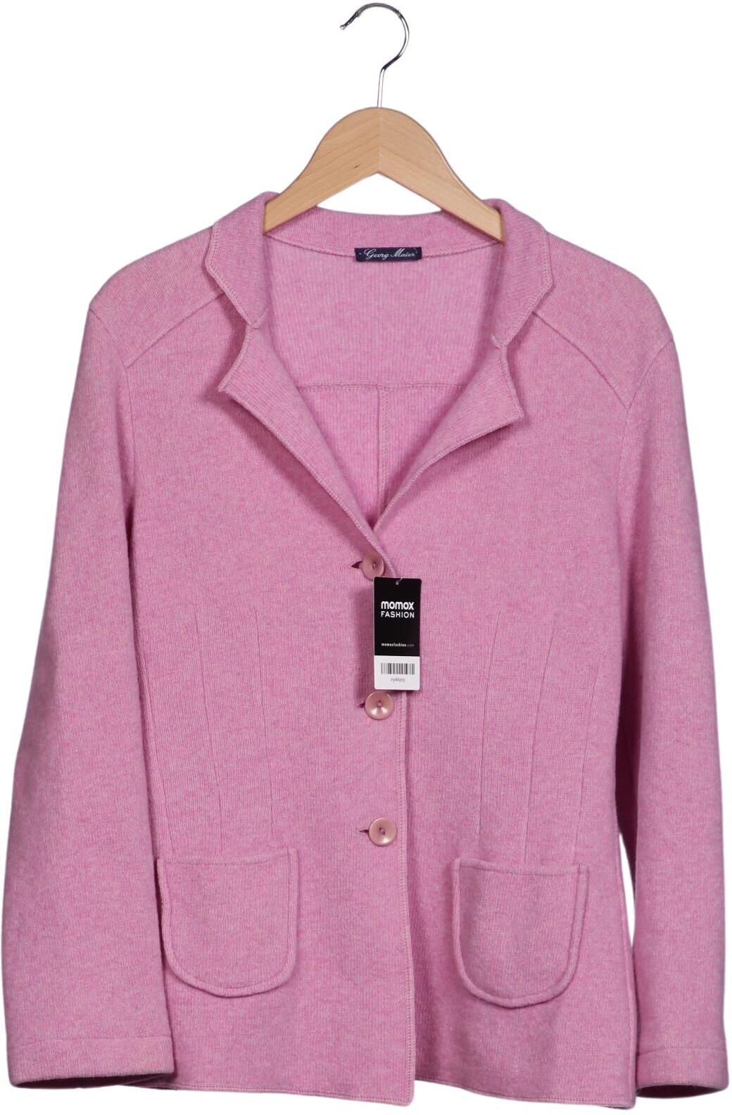 Georg Maier Damen Blazer, Pink, Gr. L, Schurwolle - Second Hand