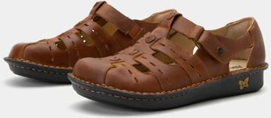 Women's Pesca Fisherman Sandal by Alegria in Brown (Size 40 M)