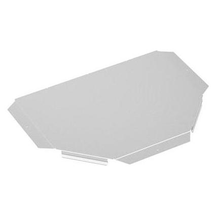 Csdk SL Låg til T-stykke for Csslr Plus kabelbakker, bredde 300 mm Pregalvaniseret, med "Klik" funktion (Solaranlage Montagematerial) (73022300)