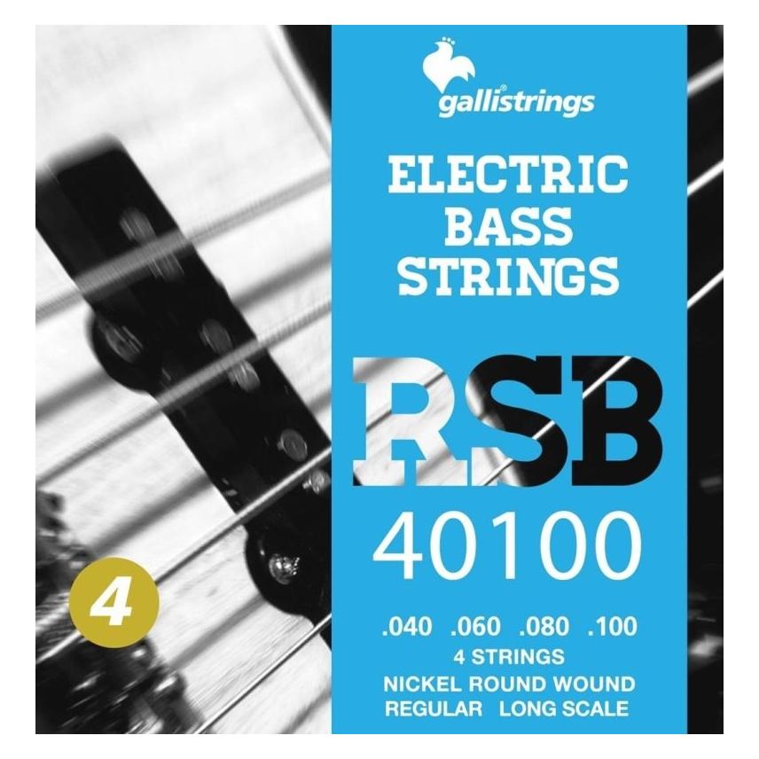 No Name Galli RSB40100 - struny do gitary basowej (4x, Gitarre) (GRSB40100)