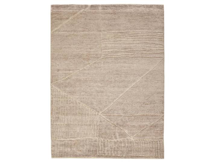Scenery Teppich 299x401 Handgeknüpft Modern Orientteppich Designteppich Wolle