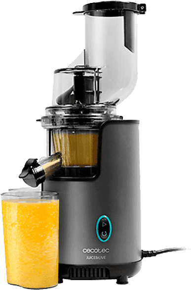 REACONDICIONADO Seminuevo Muy bueno Licuadora - Cecotec Juice&Live; 2500 EasyClean, 200 W, 70 rpm, Filtro Negro
