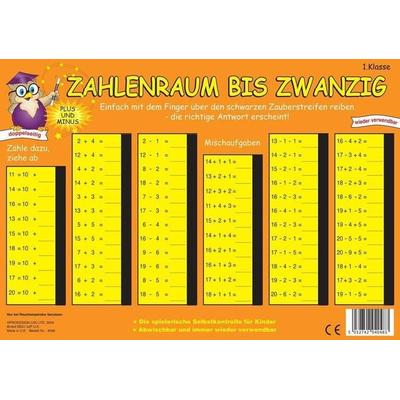 PRESSOGRAM Zaubertafel - Zahlenraum bis 20