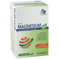 Magnesium 400mg Kapseln 120 ST