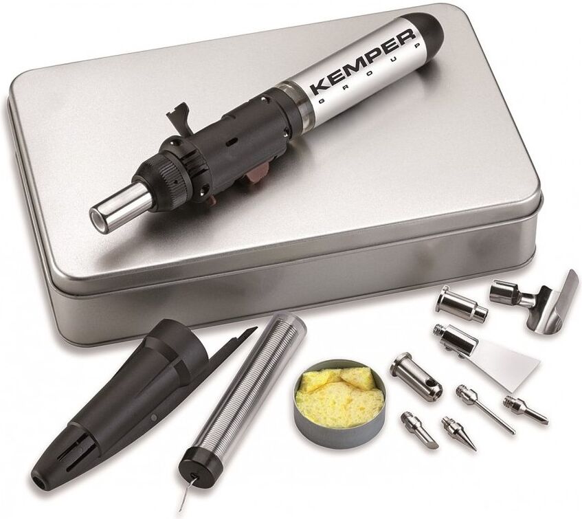 Saldatore a gas Kemper 12100KIT Kit Micro (650-1300°C)