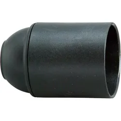 Kopp 210515000 Isolierstoff-Fassung, E27, glatter Mantel, Farbe: schwarz  - 20 Stück