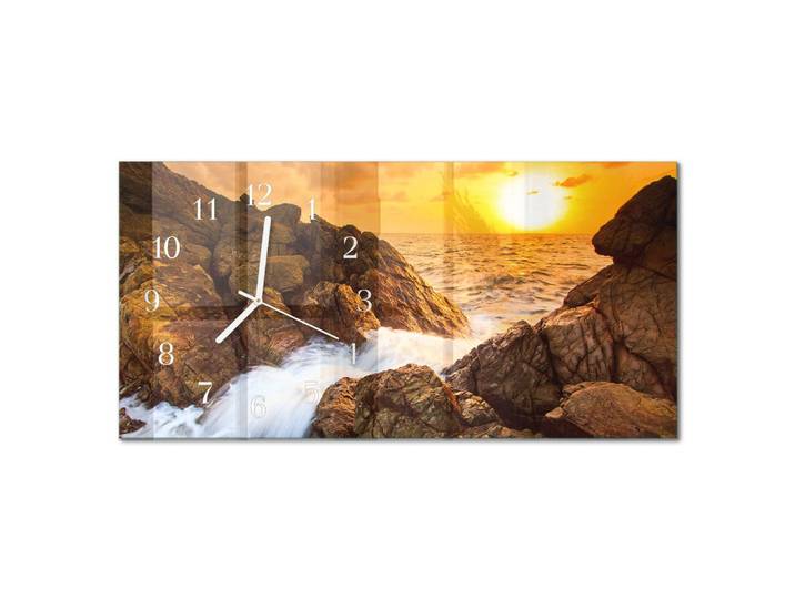 WANDUHR 60x30 cm - Abstraktion