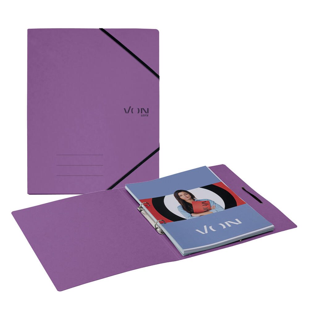 LEITZ Ringbuch 2,50 cm, violett 30120065