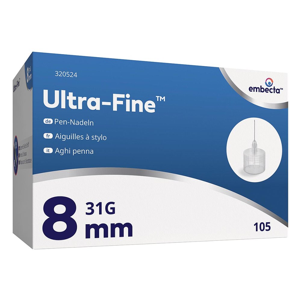 embecta GmbH BD Ultra-Fine Pen-Nadeln 8 mm 31 G 20540017