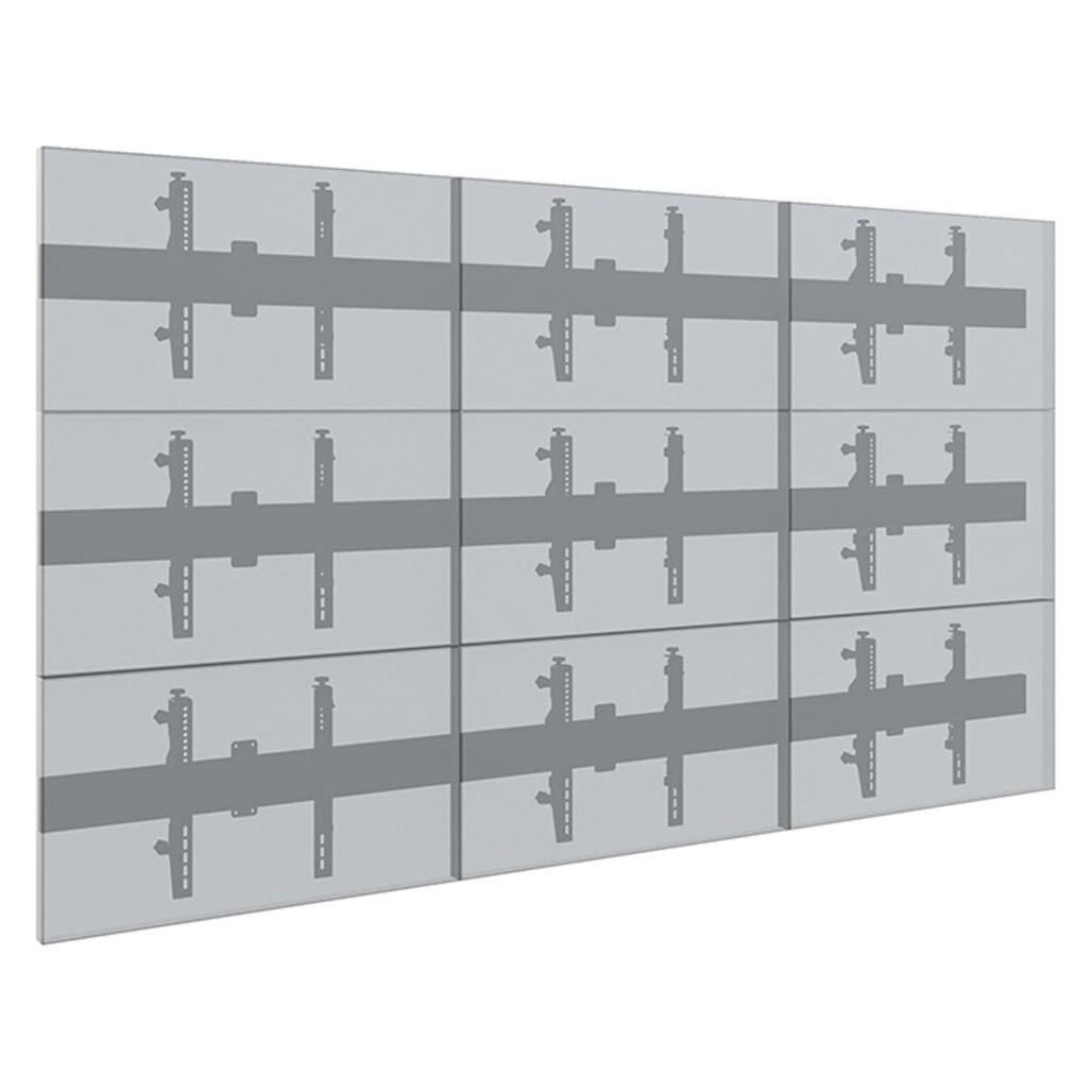 Hagor CPS VIDEOWALL W3X3L 46-55IN (Wand, 46" - 50") (3336)