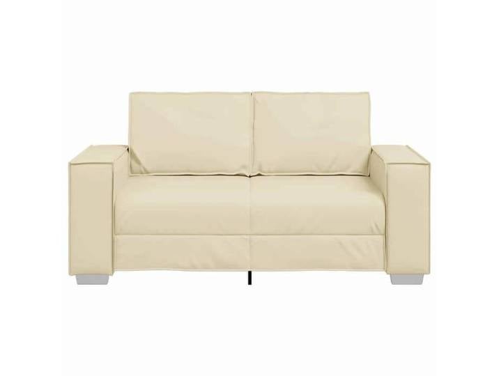 Style minimaliste - SOFA-Canapé salon - Canapé deux places - Crème 160 cm Simili cuir - pour Appartement dfa9621885