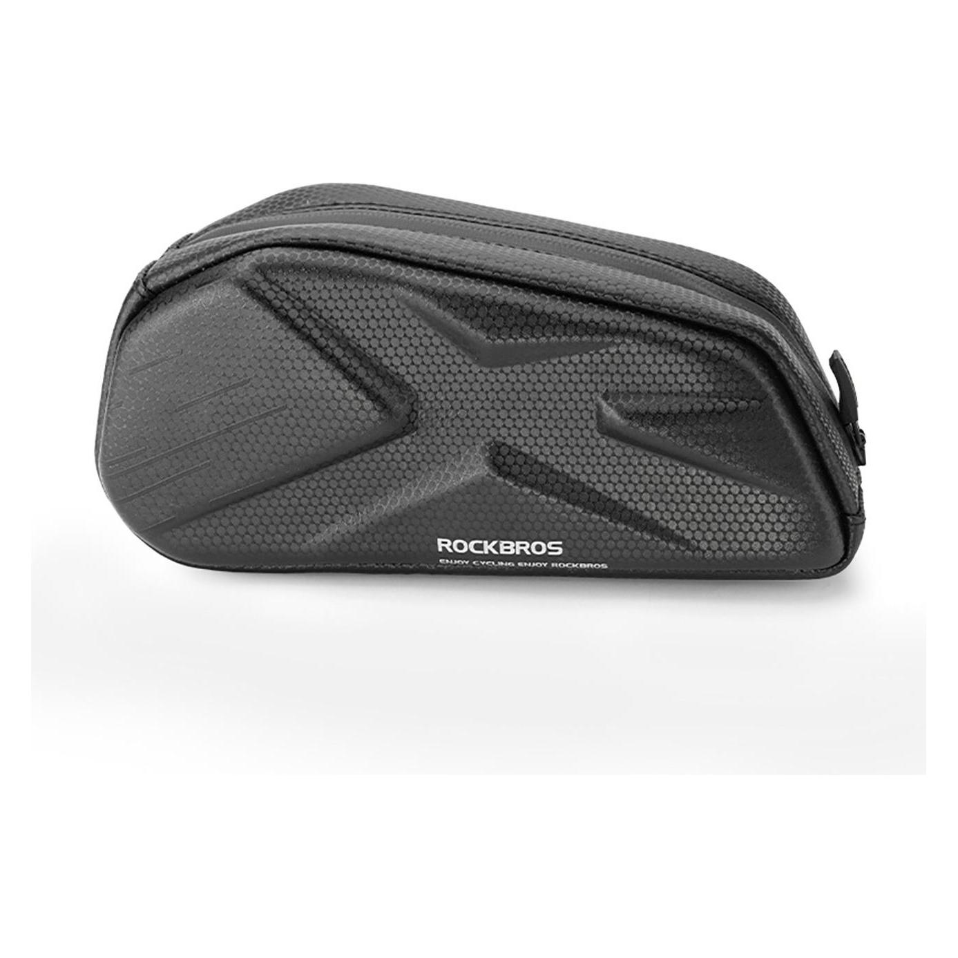 Rockbros Bike Bag, Rigid, Frame, Top Tube, 1.4l - Black (1.40 l, Rahmentasche) (8386824308297)